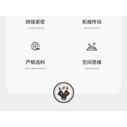 IM.MASTER 6810 non  CẢNH SÁT ĐẶC BIỆT XE ĐỊA HÌNH bộ đồ chơi xếp lắp ráp ghép mô hình  SWAT Kỹ Thuật Công Nghệ Cao Mô Hình Phương Tiện 430 khối