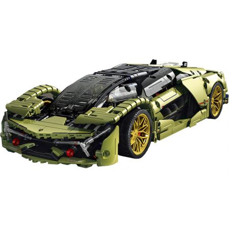 PanlosBrick 673005 Panlos Brick 673005 non  ĐUA CƠ KHÍ tỷ lệ 1:14 bộ đồ chơi xếp lắp ráp ghép mô hình  LAMBORGHINI TERZO MILLENNIO Kỹ Thuật Công Nghệ Cao Mô Hình Phương Tiện 1406 khối