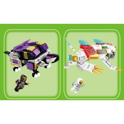 SEMBO 103240 103237 103238 103239 non  BỐN VỊ THẦN VÀ QUÁI THÚ MÁY THÉP 4 XUANWU BAIHU SUZAKU QINGLONG bộ đồ chơi xếp lắp ráp ghép mô hình Therion Totems MECHA OF STEEL 861 khối