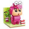 KEEPPLEY K20608 20608 non  XIAOXIN COS ÔNG CÁ SẤU NÚI bộ đồ chơi xếp lắp ráp ghép mô hình Crayon Shin-Chan Cậu Bé Bút Chì