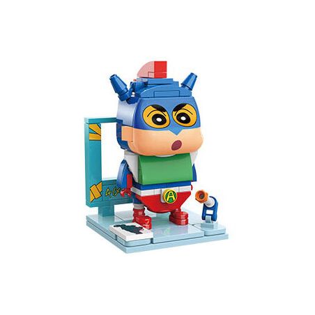 KEEPPLEY K20607 20607 non  SIÊU NHÂN NĂNG ĐỘNG XIAOXIN COS bộ đồ chơi xếp lắp ráp ghép mô hình Crayon Shin-Chan Cậu Bé Bút Chì