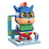 KEEPPLEY K20607 20607 non  SIÊU NHÂN NĂNG ĐỘNG XIAOXIN COS bộ đồ chơi xếp lắp ráp ghép mô hình Crayon Shin-Chan Cậu Bé Bút Chì