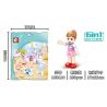 SEMBO 103124 non  ƯỚC MƠ LÂU ĐÀI NHỎ 6 bộ đồ chơi xếp lắp ráp ghép mô hình Girl Con Gái 150 khối