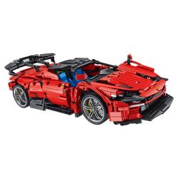 PanlosBrick 673006 Panlos Brick 673006 non  ĐUA CƠ KHÍ tỷ lệ 1:14 bộ đồ chơi xếp lắp ráp ghép mô hình  Kỹ Thuật Công Nghệ Cao Mô Hình Phương Tiện 1537 khối