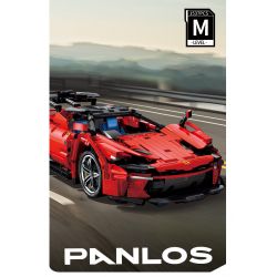 PanlosBrick 673006 Panlos Brick 673006 non  ĐUA CƠ KHÍ tỷ lệ 1:14 bộ đồ chơi xếp lắp ráp ghép mô hình  Kỹ Thuật Công Nghệ Cao Mô Hình Phương Tiện 1537 khối