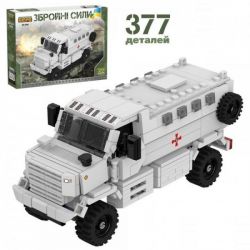 LIMO TOY KB005 XINGBAO XB-06804 06804 XB06804 non  XE TẢI KPA3 bộ đồ chơi xếp lắp ráp ghép mô hình Across The Battlefield Băng Qua Chiến Trường 377 khối
