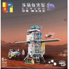 JP 66012 non  SỐNG TRÊN SAO HỎA bộ đồ chơi xếp lắp ráp ghép mô hình LIVING ON MARS 1283 khối