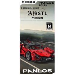 PanlosBrick 673003 Panlos Brick 673003 non  ĐUA CƠ KHÍ tỷ lệ 1:14 bộ đồ chơi xếp lắp ráp ghép mô hình  Kỹ Thuật Công Nghệ Cao Mô Hình Phương Tiện 1437 khối