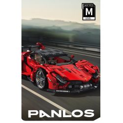 PanlosBrick 673003 Panlos Brick 673003 non  ĐUA CƠ KHÍ tỷ lệ 1:14 bộ đồ chơi xếp lắp ráp ghép mô hình  Kỹ Thuật Công Nghệ Cao Mô Hình Phương Tiện 1437 khối