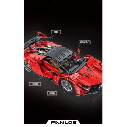 PanlosBrick 673003 Panlos Brick 673003 non  ĐUA CƠ KHÍ tỷ lệ 1:14 bộ đồ chơi xếp lắp ráp ghép mô hình  Kỹ Thuật Công Nghệ Cao Mô Hình Phương Tiện 1437 khối