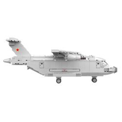 COGO 17008 non  MÁY BAY VẬN TẢI Y-20 bộ đồ chơi xếp lắp ráp ghép mô hình Military Army Quân Sự Bộ Đội 403 khối