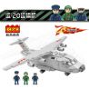 COGO 17008 non  MÁY BAY VẬN TẢI Y-20 bộ đồ chơi xếp lắp ráp ghép mô hình Military Army Quân Sự Bộ Đội 403 khối