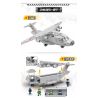 COGO 17008 non  MÁY BAY VẬN TẢI Y-20 bộ đồ chơi xếp lắp ráp ghép mô hình Military Army Quân Sự Bộ Đội 403 khối