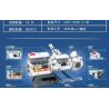 JP 66010 non  MÔ-ĐUN LÕI THIÊN HÀ bộ đồ chơi xếp lắp ráp ghép mô hình TIANHE CORE MODULE 895 khối