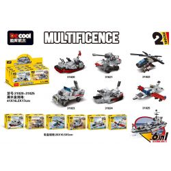 Decool 31020 31021 31022 31023 31024 31025 Jisi 31020 31021 31022 31023 31024 31025 non  CRUISER 6 KẾT HỢP bộ đồ chơi xếp lắp ráp ghép mô hình Military Army MULTIFICENCE Quân Sự Bộ Đội 754 khối