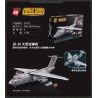 Enlighten 23013 Qman 23013 non  BATTLEFIELD MÁY VẬN CHUYỂN LỚN YUN-20 bộ đồ chơi xếp lắp ráp ghép mô hình Military Army COMBAT ZONES Quân Sự Bộ Đội 1736 khối
