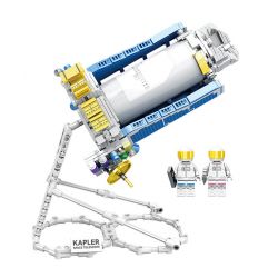 JP 66008 non  KÍNH THIÊN VĂN VŨ TRỤ KEPLER bộ đồ chơi xếp lắp ráp ghép mô hình KEPLER SPACE TELESCOPE 594 khối