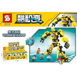 SHENG YUAN SY 1583 non  VƯỢT QUA 8 KẾT HỢP bộ đồ chơi xếp lắp ráp ghép mô hình Creator N In 1 COOLBLOCK 405 khối