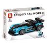 SEMBO 607092 SHENG YUAN SY 5074 non  THẾ GIỚI XE SANG 5074 bộ đồ chơi xếp lắp ráp ghép mô hình Racers Đua Tốc Độ 213 khối