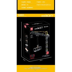 MouldKing 17004 Mould King 17004 non  CẨU THÁP bộ đồ chơi xếp lắp ráp ghép mô hình  TOWER CRANE Kỹ Thuật Công Nghệ Cao Mô Hình Phương Tiện 1797 khối