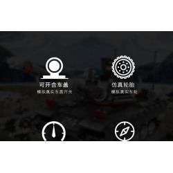 XINGBAO XB-50024 50024 XB50024 non  XE TĂNG T59 bộ đồ chơi xếp lắp ráp ghép mô hình Across The Battlefield T59 TANK Băng Qua Chiến Trường 607 khối