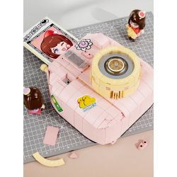 GEKKOSHA 804005 non  ÁNH SÁNG VÀ BÓNG TỐI "PHA" VỚI bộ đồ chơi xếp lắp ráp ghép mô hình CAMERA