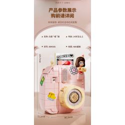 GEKKOSHA 804005 non  ÁNH SÁNG VÀ BÓNG TỐI "PHA" VỚI bộ đồ chơi xếp lắp ráp ghép mô hình CAMERA