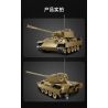 CADA DOUBLEE C61073 61073 non  XE TĂNG PANTHER CỔ ĐIỂN TRONG THẾ CHIẾN II 1:35 tỷ lệ 1:35 bộ đồ chơi xếp lắp ráp ghép mô hình Military Army PANZERKAMPFWAGEN V PANTHER Quân Sự Bộ Đội 907 khối