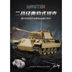 CADA DOUBLEE C61073 61073 non  XE TĂNG PANTHER CỔ ĐIỂN TRONG THẾ CHIẾN II 1:35 tỷ lệ 1:35 bộ đồ chơi xếp lắp ráp ghép mô hình Military Army PANZERKAMPFWAGEN V PANTHER Quân Sự Bộ Đội 907 khối