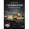 CADA DOUBLEE C61073 61073 non  XE TĂNG PANTHER CỔ ĐIỂN TRONG THẾ CHIẾN II 1:35 tỷ lệ 1:35 bộ đồ chơi xếp lắp ráp ghép mô hình Military Army PANZERKAMPFWAGEN V PANTHER Quân Sự Bộ Đội 907 khối