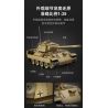 CADA DOUBLEE C61073 61073 non  XE TĂNG PANTHER CỔ ĐIỂN TRONG THẾ CHIẾN II 1:35 tỷ lệ 1:35 bộ đồ chơi xếp lắp ráp ghép mô hình Military Army PANZERKAMPFWAGEN V PANTHER Quân Sự Bộ Đội 907 khối