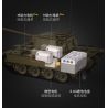 CADA DOUBLEE C61073 61073 non  XE TĂNG PANTHER CỔ ĐIỂN TRONG THẾ CHIẾN II 1:35 tỷ lệ 1:35 bộ đồ chơi xếp lắp ráp ghép mô hình Military Army PANZERKAMPFWAGEN V PANTHER Quân Sự Bộ Đội 907 khối