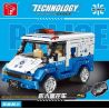 TA GAOLE T4031 4031 non  CẢNH SÁT RC XE bộ đồ chơi xếp lắp ráp ghép mô hình  Kỹ Thuật Công Nghệ Cao Mô Hình Phương Tiện 662 khối