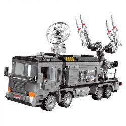 XINGBAO XB-50023 50023 XB50023 non  LU DUN - HỆ THỐNG PHÒNG KHÔNG TẦM NGẮN bộ đồ chơi xếp lắp ráp ghép mô hình Across The Battlefield MILITARY AIR DEFENSE SYSTEM Băng Qua Chiến Trường 641 khối