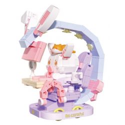 GEKKOSHA 802026 non  XE CHƠI GAME TUTU bộ đồ chơi xếp lắp ráp ghép mô hình FANTASY PETS RABBIT 316 khối