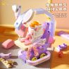 GEKKOSHA 802026 non  XE CHƠI GAME TUTU bộ đồ chơi xếp lắp ráp ghép mô hình FANTASY PETS RABBIT 316 khối