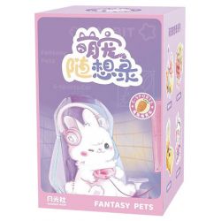 GEKKOSHA 802026 non  XE CHƠI GAME TUTU bộ đồ chơi xếp lắp ráp ghép mô hình FANTASY PETS RABBIT 316 khối