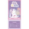 GEKKOSHA 802026 non  XE CHƠI GAME TUTU bộ đồ chơi xếp lắp ráp ghép mô hình FANTASY PETS RABBIT 316 khối