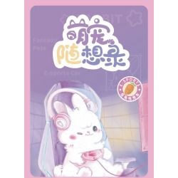 GEKKOSHA 802026 non  XE CHƠI GAME TUTU bộ đồ chơi xếp lắp ráp ghép mô hình FANTASY PETS RABBIT 316 khối