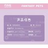 GEKKOSHA 802026 non  XE CHƠI GAME TUTU bộ đồ chơi xếp lắp ráp ghép mô hình FANTASY PETS RABBIT 316 khối