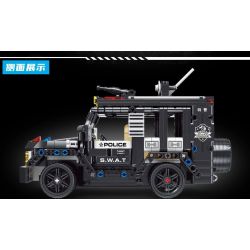 TA GAOLE T4030 4030 non  XE ĐIỀU KHIỂN TỪ XA SWAT bộ đồ chơi xếp lắp ráp ghép mô hình  Kỹ Thuật Công Nghệ Cao Mô Hình Phương Tiện 668 khối