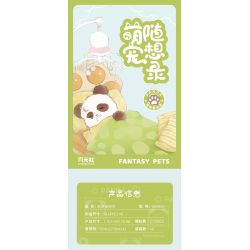 GEKKOSHA 802025 non  GẦM XE ĐẸP bộ đồ chơi xếp lắp ráp ghép mô hình FANTASY PETS SLEEPING CAR 273 khối