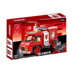 TA GAOLE T4029 4029 non  XE ĐIỀU KHIỂN HỎA LỰC bộ đồ chơi xếp lắp ráp ghép mô hình Fire Rescure Cứu Hỏa 586 khối