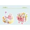 GEKKOSHA 802025 non  GẦM XE ĐẸP bộ đồ chơi xếp lắp ráp ghép mô hình FANTASY PETS SLEEPING CAR 273 khối