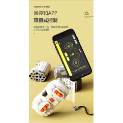 HAPPY BUILD SHINEYU XINYU YC-22009 22009 YC22009 non  MÁY CẮT YUJI 1:10 tỷ lệ 1:10 bộ đồ chơi xếp lắp ráp ghép mô hình Build Team Đội Xây Dựng 2068 khối