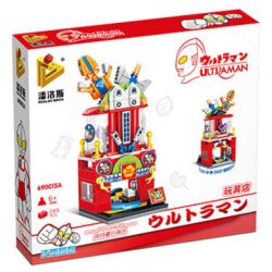 PanlosBrick 690015A 690015B 690015C 690015D Panlos Brick 690015A 690015B 690015C 690015D non  ULTRAMAN CHẾ ĐỘ XEM ĐƯỜNG PHỐ 4 MÔ HÌNH bộ đồ chơi xếp lắp ráp ghép mô hình Vệ Binh Vũ Trụ Siêu Nhân Điện Quang 1003 khối