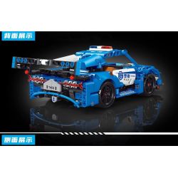 TA GAOLE T4032 4032 non  XE CẢNH SÁT ĐIỀU KHIỂN TỪ XA bộ đồ chơi xếp lắp ráp ghép mô hình  Kỹ Thuật Công Nghệ Cao Mô Hình Phương Tiện 488 khối