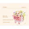 GEKKOSHA 802024 non  GIỎ HÀNG HAMSTER bộ đồ chơi xếp lắp ráp ghép mô hình FANTASY PETS HAMSTER SHOPPING CART 287 khối