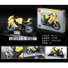 FAIR 312 non  TRIUMPH MOTO. bộ đồ chơi xếp lắp ráp ghép mô hình Motorcycle Motorbike TRIUMPH MOTORCYCLE Xe Hai Bánh 265 khối