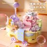 GEKKOSHA 802023 non  GIỎ TẮM LỢN bộ đồ chơi xếp lắp ráp ghép mô hình FANTASY PETS PINK PIG 255 khối